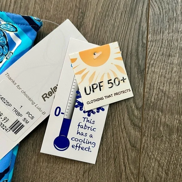 Lulu B Turtle Print Sleeveless Dress UPF 50+ NWT Size Small pickleball resort​ - Picture 8 of 10